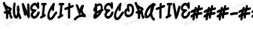 Runeicity Decorative转换器字体转换